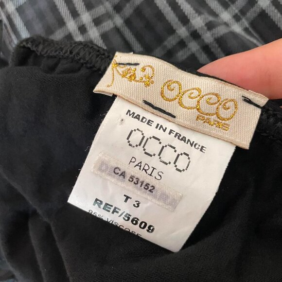 Y2K Black Beaded Strappy Tank Top - Picture 2 of 6